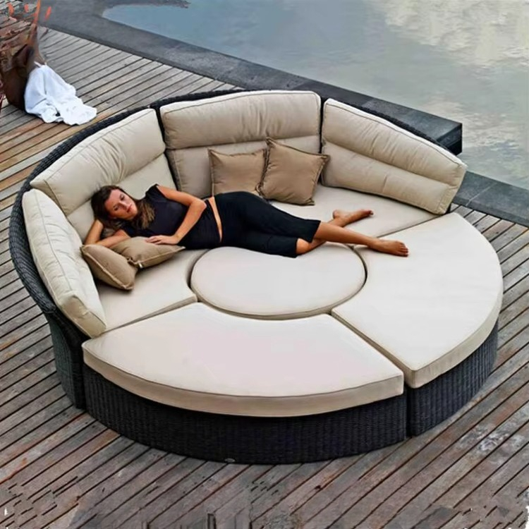 Outdoor Furniture Luxury - Luxury Garden Outdoor Furniture Round Wicker