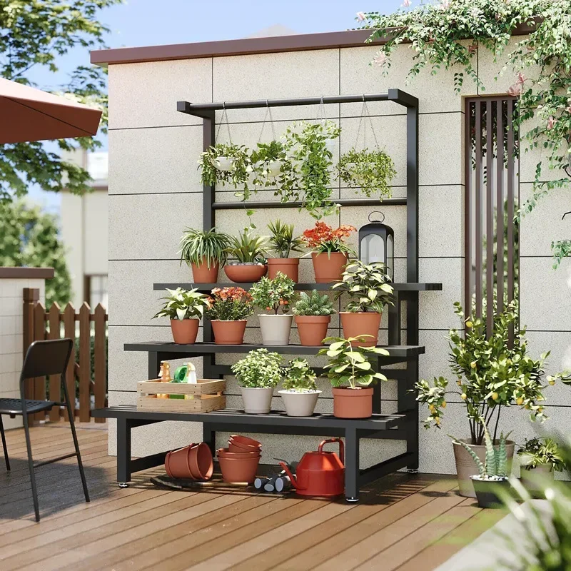 Tiered Display Plant Rack Shel - огляд і ціна Outdoor Furniture Luxury