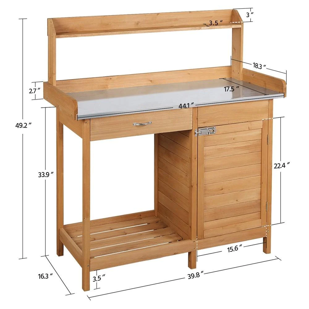 Outdoor Home Use Solid Wood Po - огляд і ціна Outdoor Furniture Wood