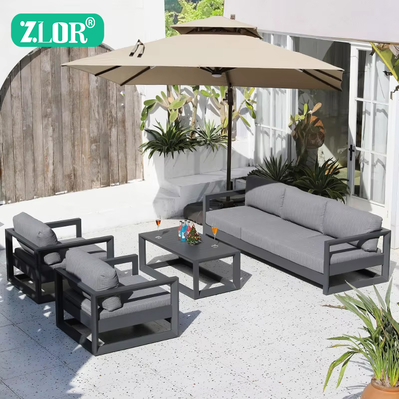 Luxury Aluminum Outdoor Sofa S - огляд і ціна Outdoor Furniture Luxury