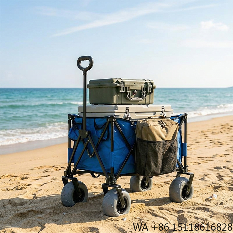 Foldable Metal Beach Wagon Qui - огляд і ціна Outdoor Furniture Metal