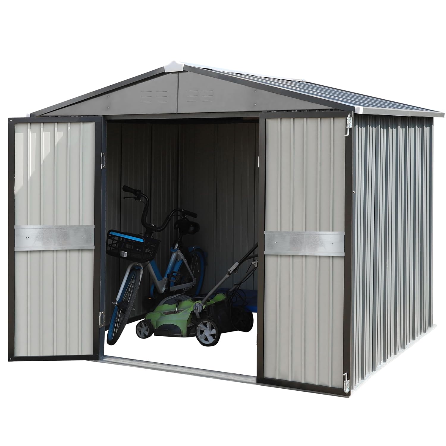 10' x 10' Outdoor Storage Shed - огляд і ціна Outdoor Furniture Metal