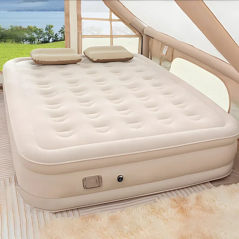 Queen Air Mattress with Built  - огляд і ціна Outdoor Furniture Luxury