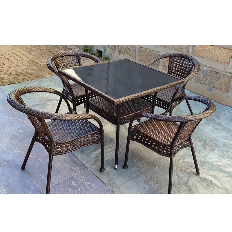 Outdoor rattan tables and chai - огляд і ціна Outdoor Furniture Metal