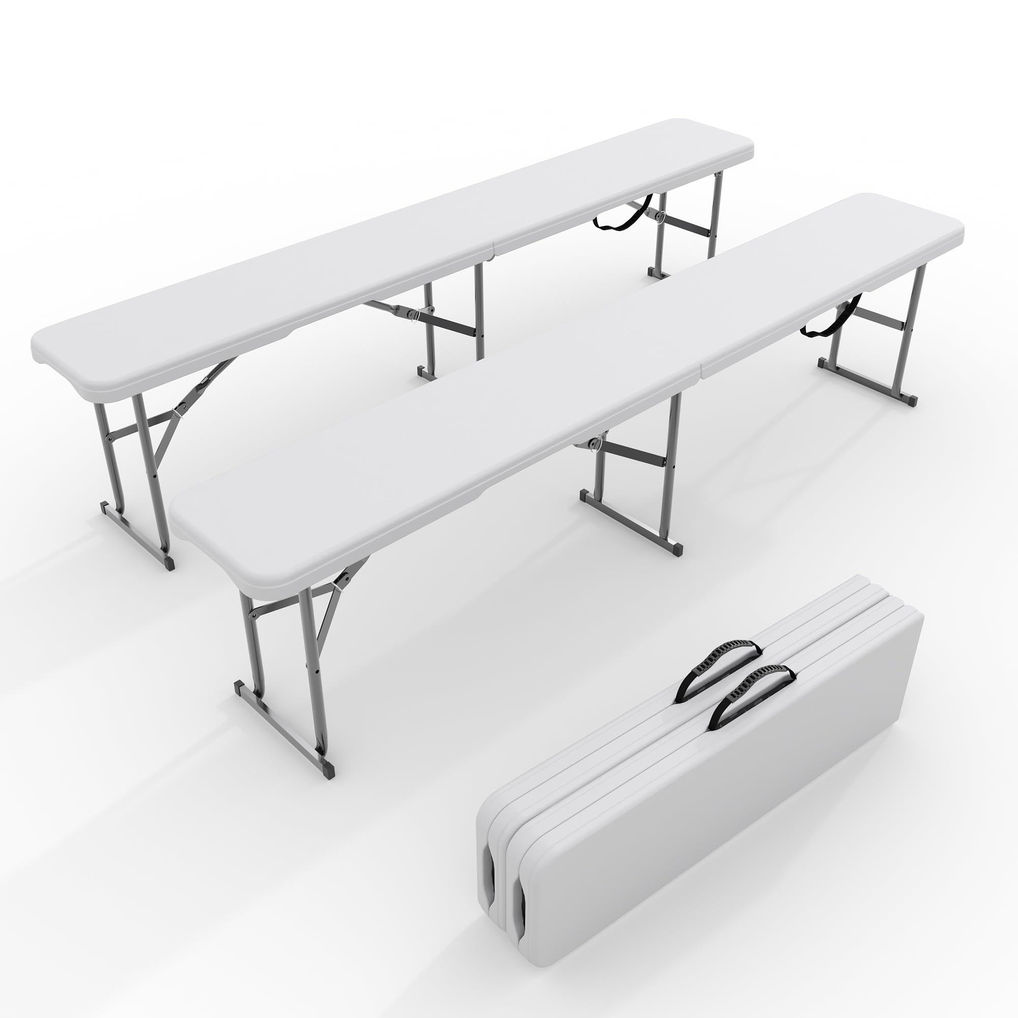 2-Pack 6ft Folding Outdoor Ben - огляд і ціна Outdoor Furniture Diy