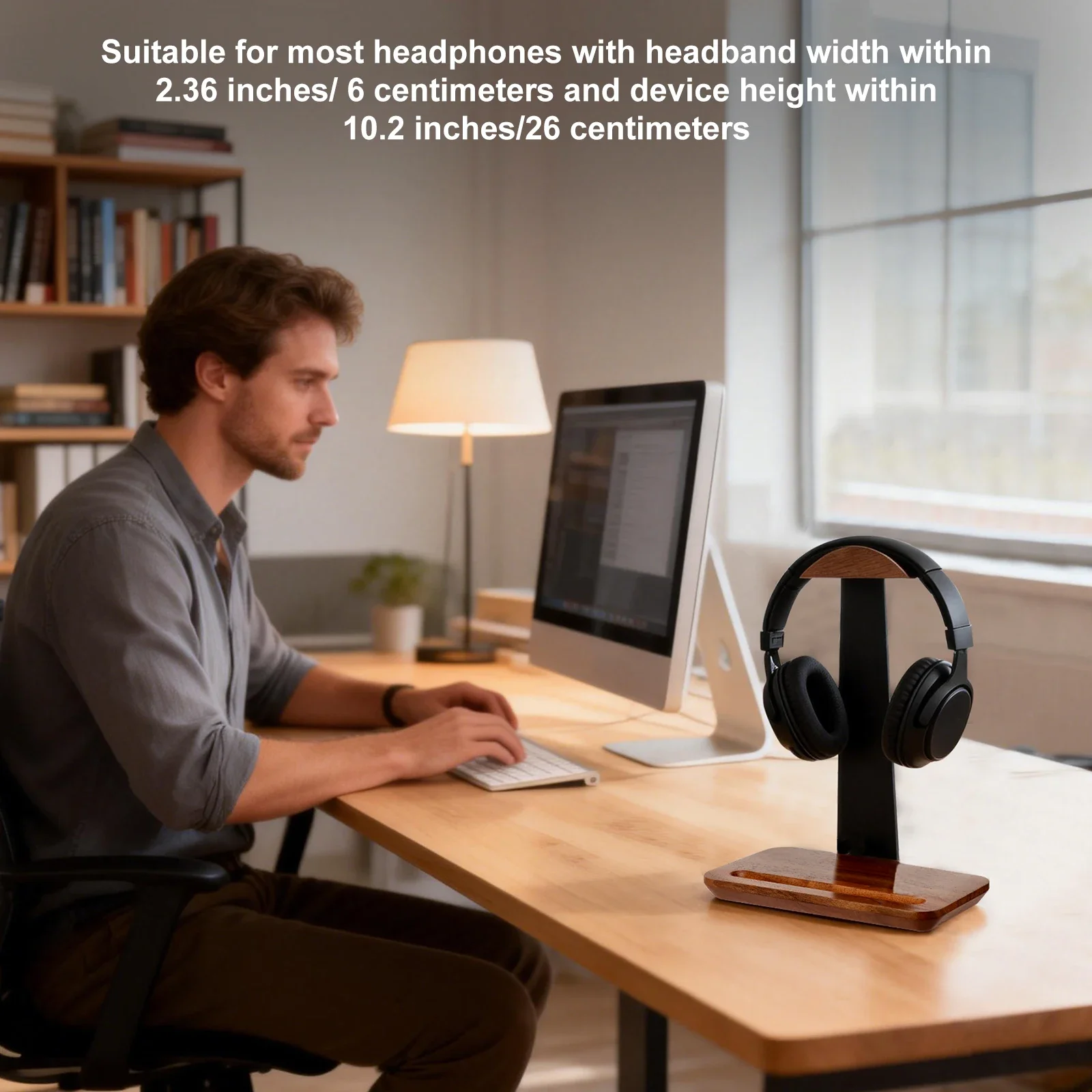 Universal Wood Headphone Stand - огляд і ціна Outdoor Furniture Wood