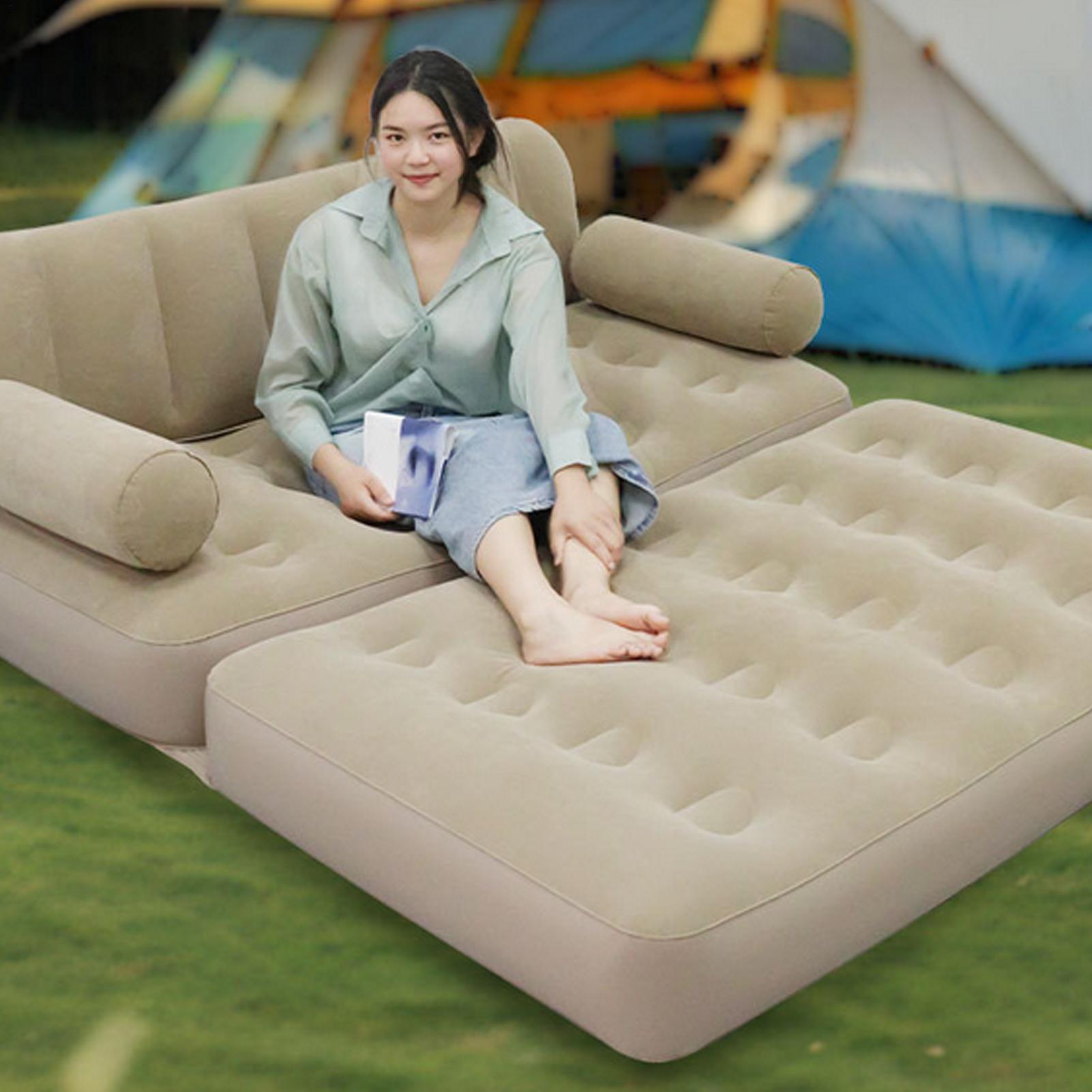 Air Sofa With Air Pump Folding - огляд і ціна Outdoor Daybed Furniture