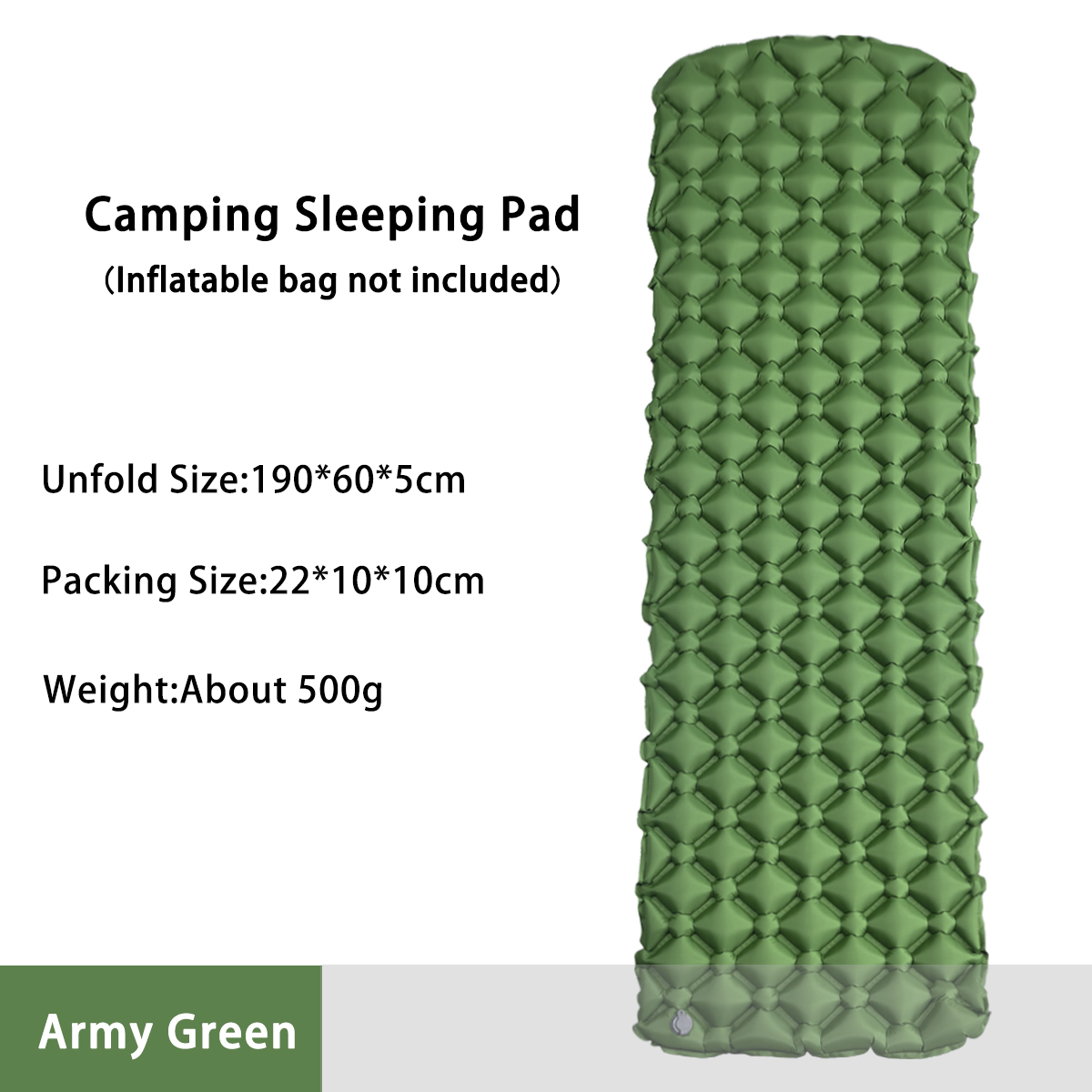 Camping Inflatable Mattress in - огляд і ціна Outdoor Daybed Furniture