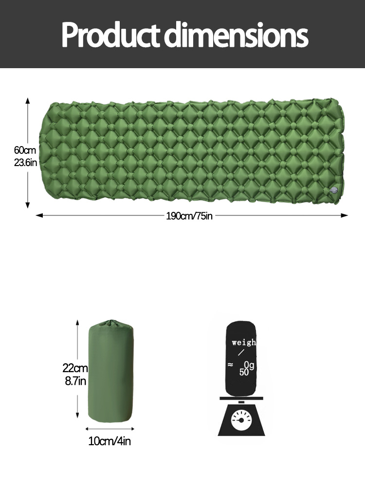 Camping Inflatable Mattress in - огляд і ціна Outdoor Daybed Furniture
